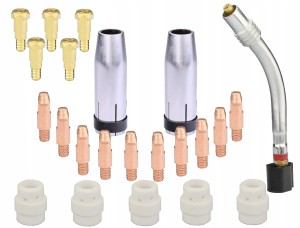 Zestaw 23 części do uchwytu MIG MB24 0,8mm MIGOMAT