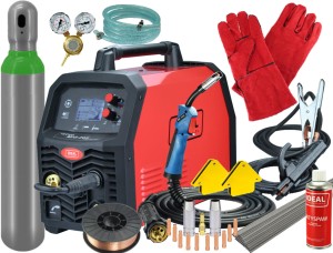 Spawarka TECNOMIG 205 LCD SYNERGIC IDEAL ZESTAW