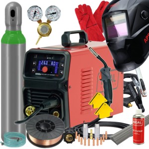 Zestaw półautomat spawalniczy PRAKTIK MIG 201 IDEAL