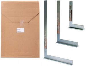 Kątownik ślusarski ze stopką 150mm 300mm 500mm RICHMANN