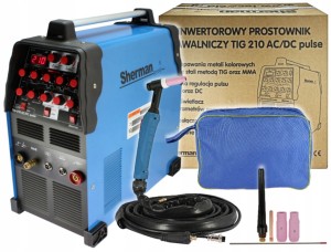 Spawarka TIG 210 PULSE AC/DC SHERMAN